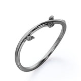 Natured Inspired Plain Wedding Ring Band