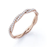 Eternity - 0.25 Carat Round Shape - Inifinity Wedding Band