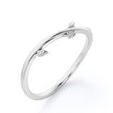 Natured Inspired Plain Wedding Ring Band