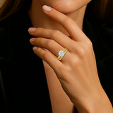 2.5 Ct  Round Lab Diamond Twist Infinity Bridal Set