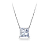 1 Carat Moissanite Prong Setting Solitaire Slide Necklace