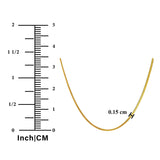 JeenMata 17- & 18-Inches Snake Chain Necklace in Yellow Gold Plating - Fashion Necklace for Everyday Wear