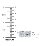 2 Carat Moissanite Vintage Stud Earrings