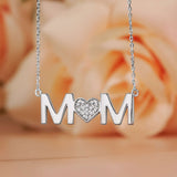 MOM Birthstone Pendant Necklace