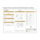 Certified - 1.25 Carat Pear Shape Moissanite - Infinity Twisted Shank - Duo Halo Cluster Engagement Ring - 18K White Gold Plating over Silver