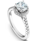 Certified 1.5 CT Round Lab Diamond Halo Bridal Set