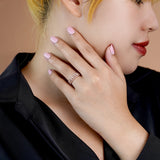 1 Carat Round cut Art Deco Wedding Ring Band Trio Set