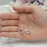 Infinity Love Pendant Necklace - Meaningful Jewelry for Her - Anniversary Gift