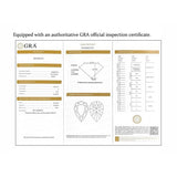 Certified Solitaire 1 Carat Princess Cut Moissanite Prong Set Promise Ring In 18K White Gold Plating Over Silver