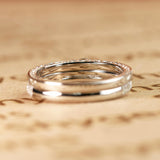 1.50 Carat Round Cut Moissanite Wedding Set - Bridal Set - Filigree Ring - Cluster Ring - 18k White Gold Over Silver