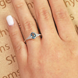 Vintage 1.25 Ct Oval Lab Alexandrite Engagement Ring