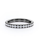 Pave Design 0.15 TCW Round Shaped Wedding Ring