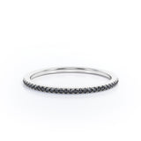 Classic 0.15 TCW Round Cut Pave Wedding Band