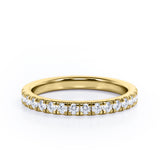 Pave Design 0.15 TCW Round Shaped Wedding Ring