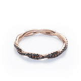 Infinity 0.5 TCW Round Shaped Eternity Wedding Band