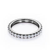 Eternity 0.25 TCW Round Cut Stackable Ring