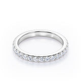 Eternity 0.25 TCW Round Cut Stackable Ring