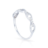 Trilogy-Pave Jewelry Gift Set of 0.25 TCW Moissanite with Ring, Earrings & Pendant